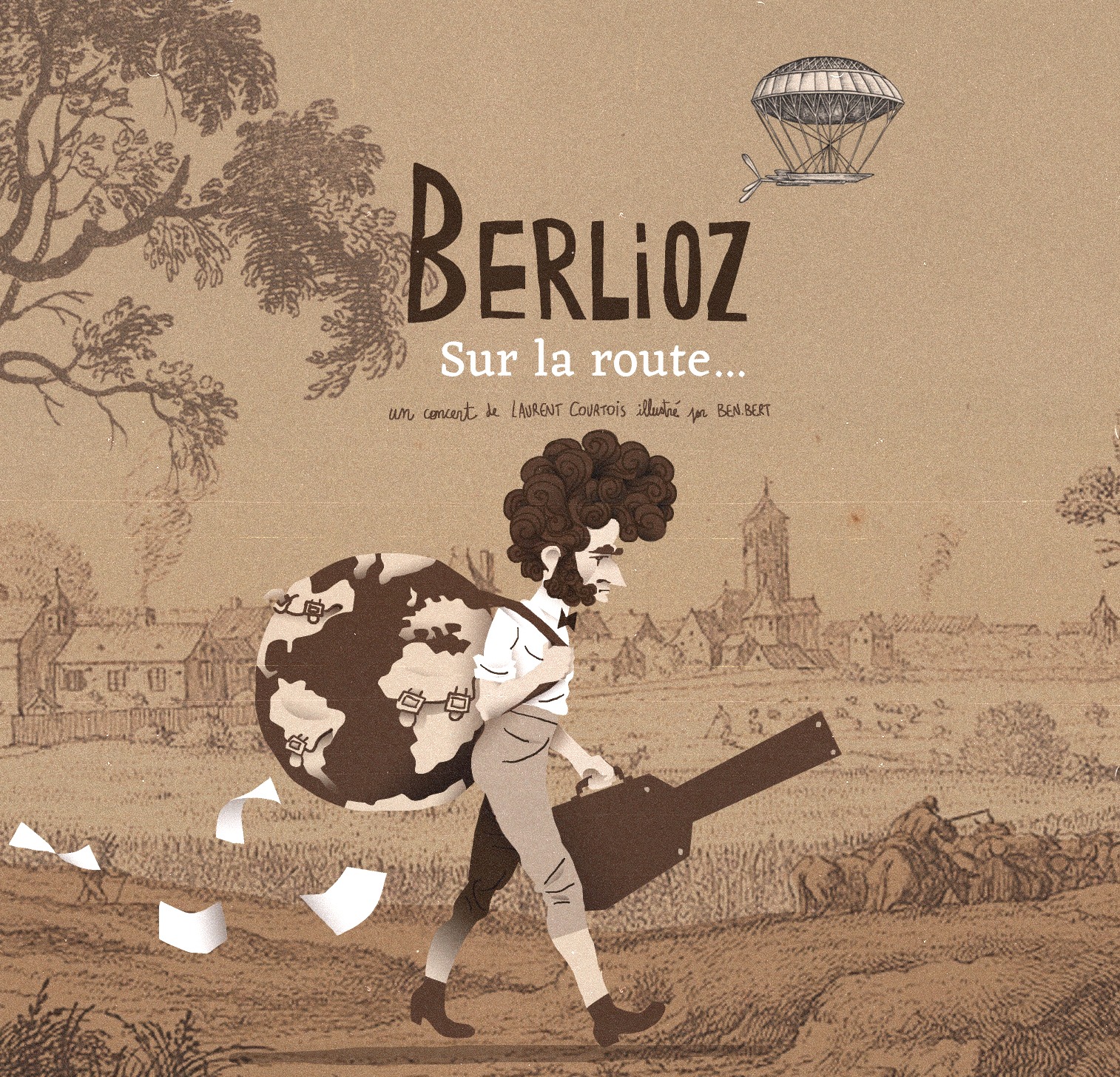 Lecture musicale et dessinée : Berlioz sur la route !